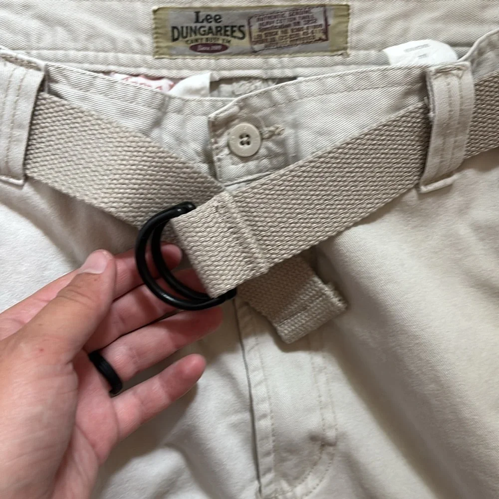 Lee Men's Dungarees Cargo Pants with Zip Pockets